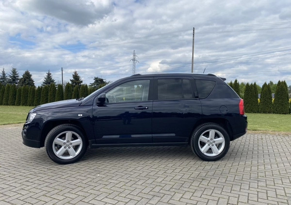 Jeep Compass cena 42900 przebieg: 163000, rok produkcji 2011 z Kutno małe 781